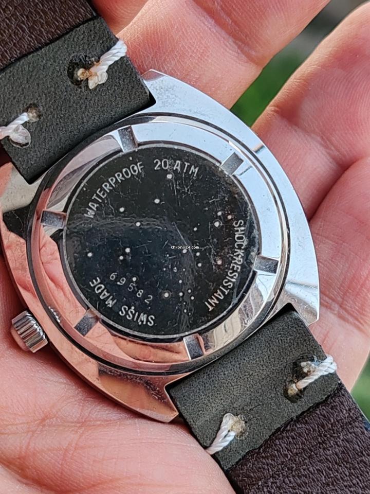 Nivada Diver Automatic - Military logo Vintage - Rare