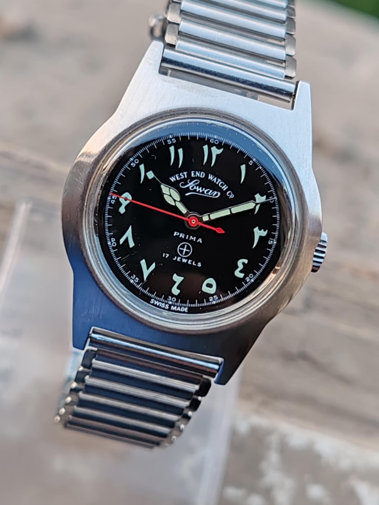 West End Watch Co. - Sowar prima Vintage.Rare