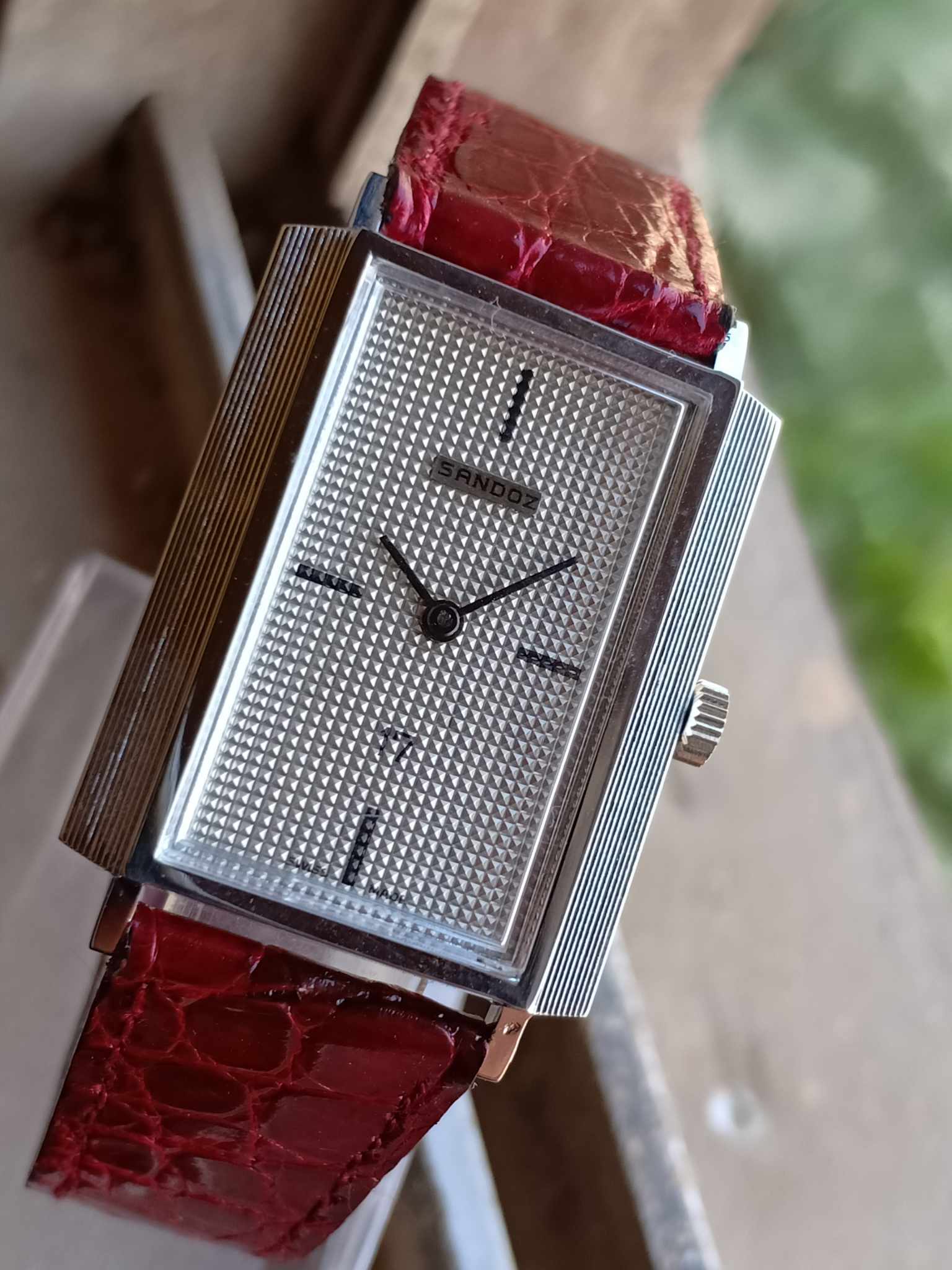 Sandoz Tank Manual Winding Vintage - Rare