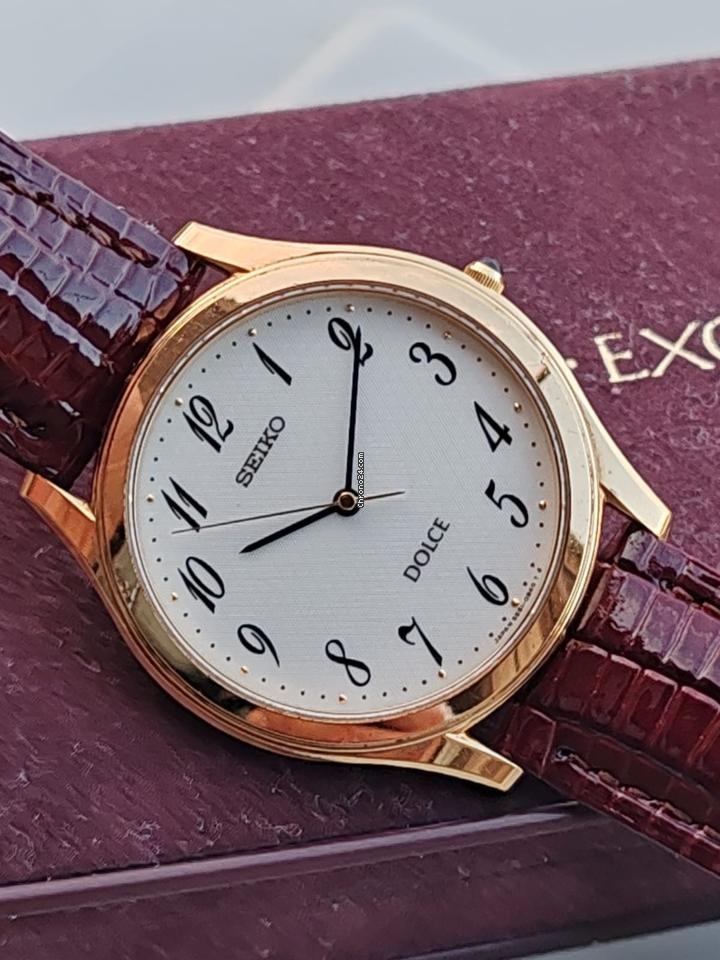 Seiko Dolce Gold Watch