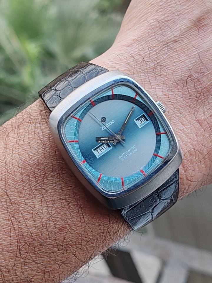 Zodiac SST 36000 Automatic Vintage Watch