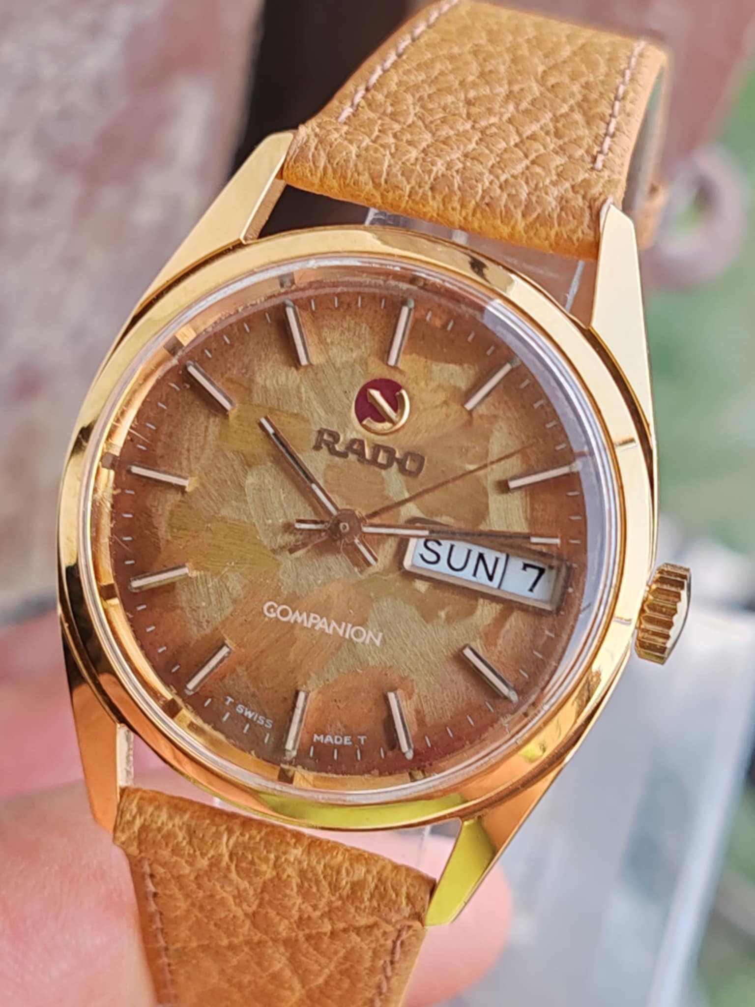 Rado Companion Gold Vintage Watch