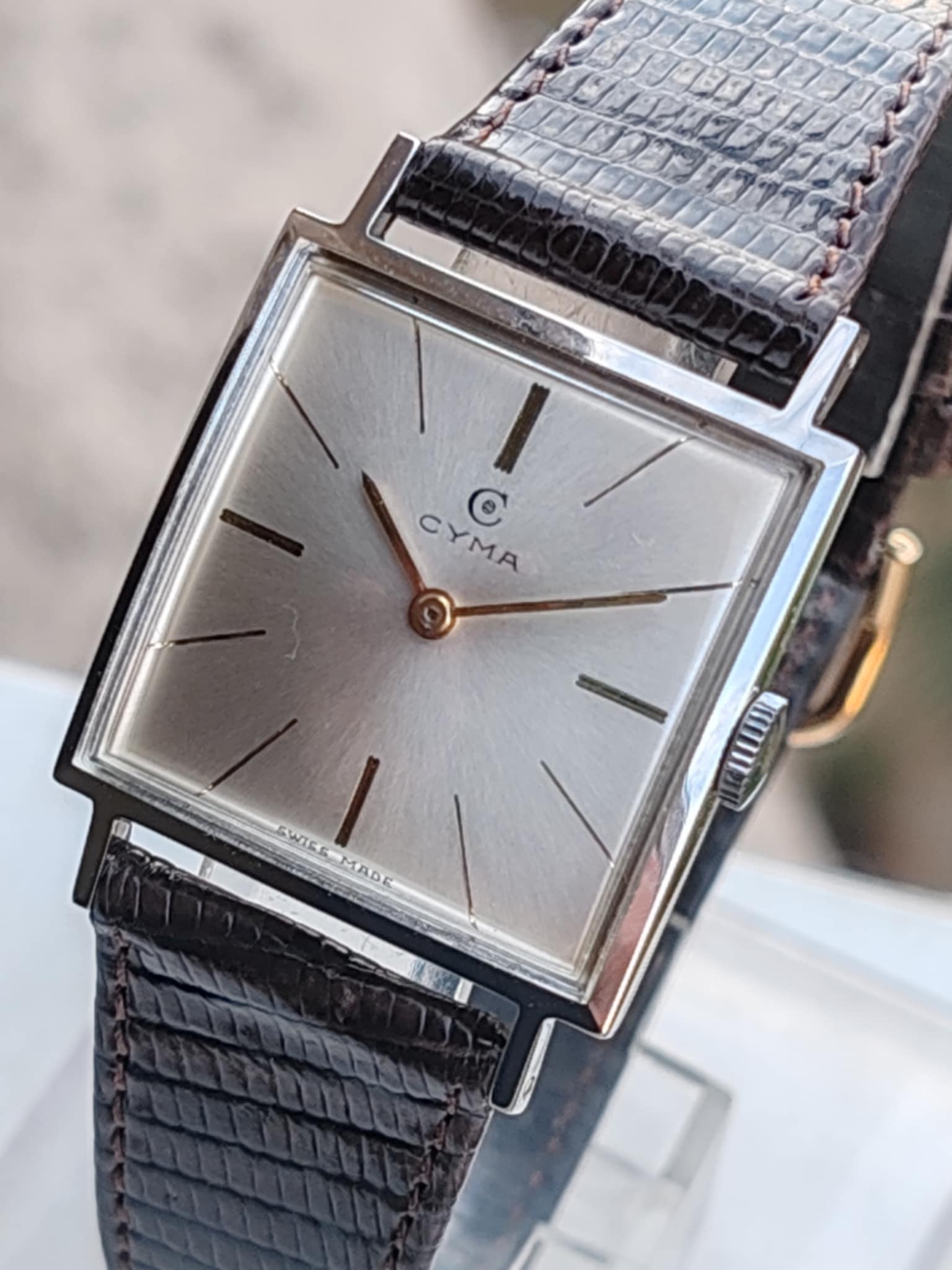 Cyma Manual winding 1970s - Vintage . Rare