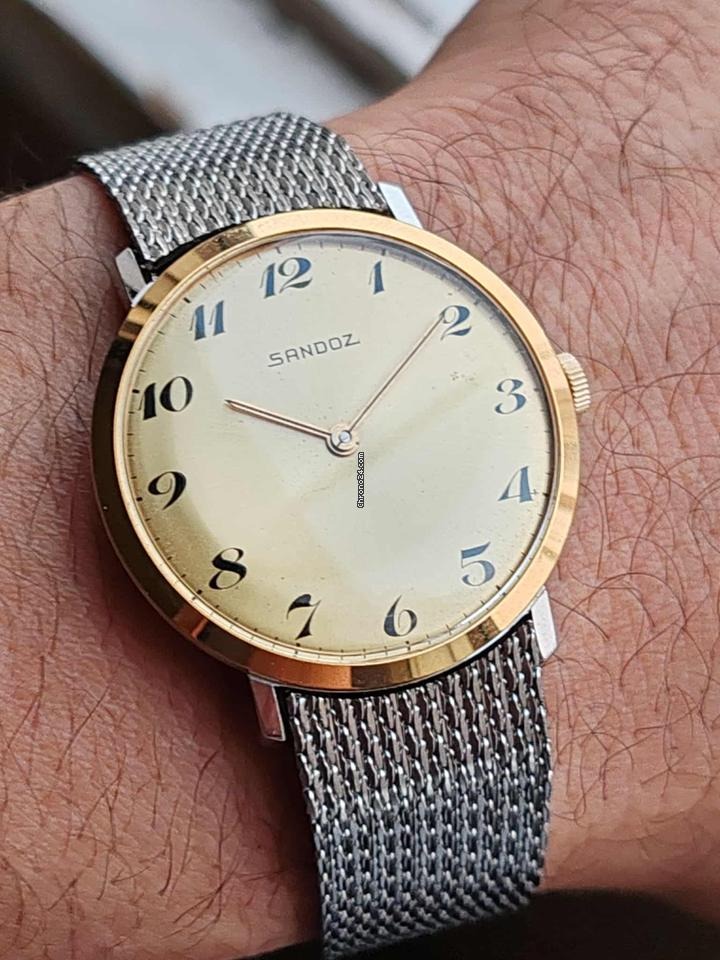 Sandoz Manual winding Rare Dial