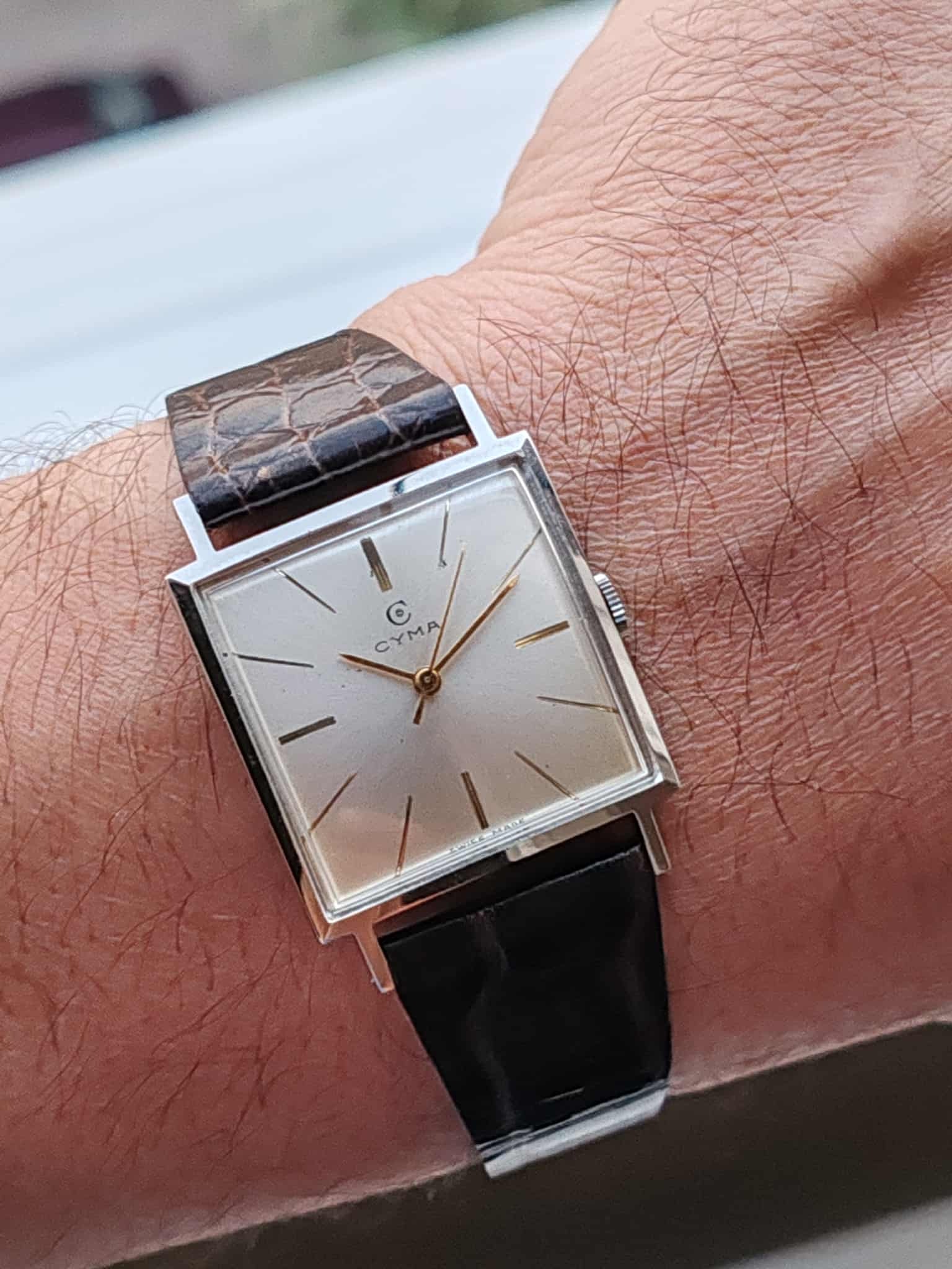 Cyma Manual winding 1970s - Vintage . Rare