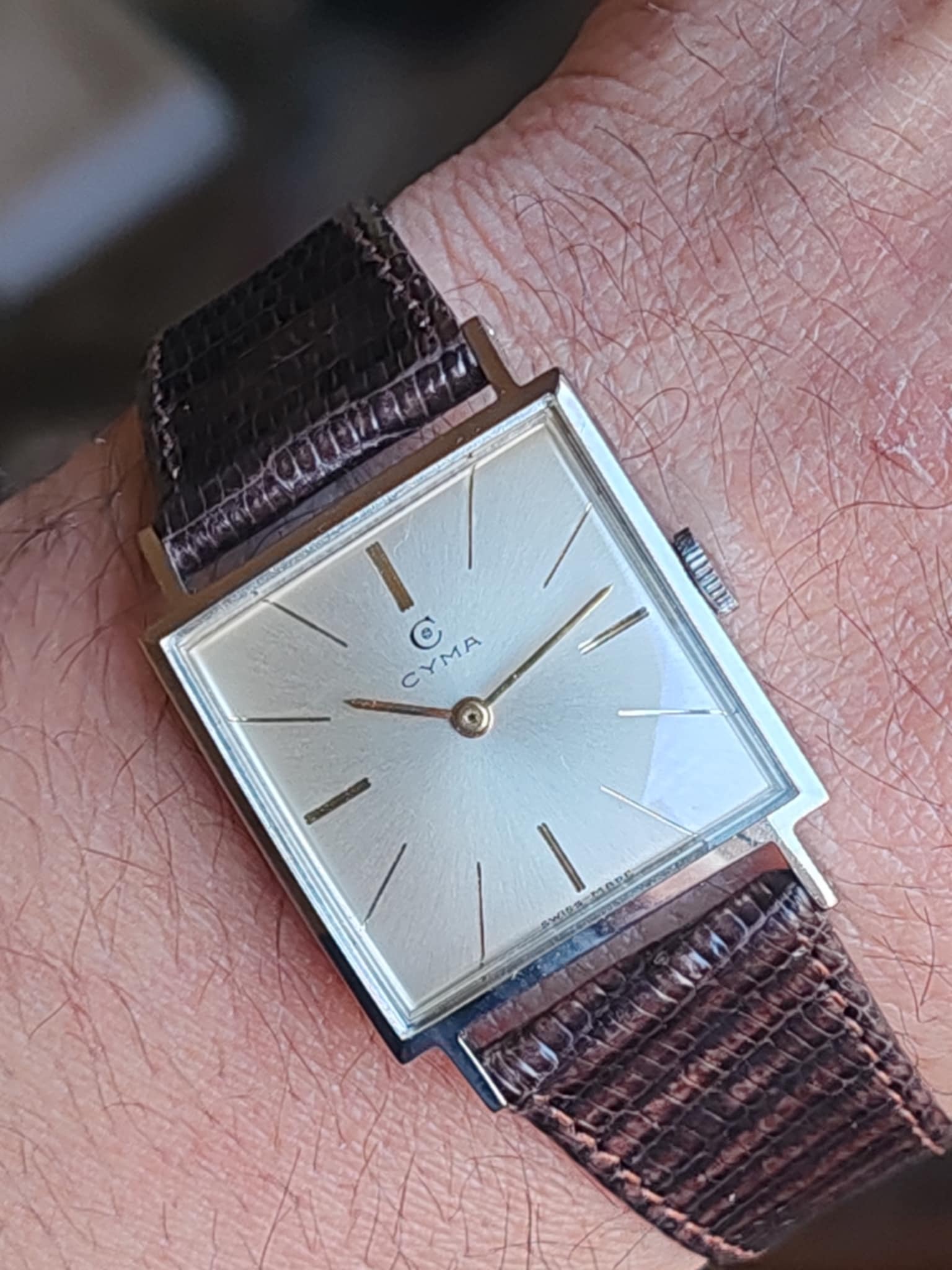 Cyma Manual winding 1970s - Vintage . Rare