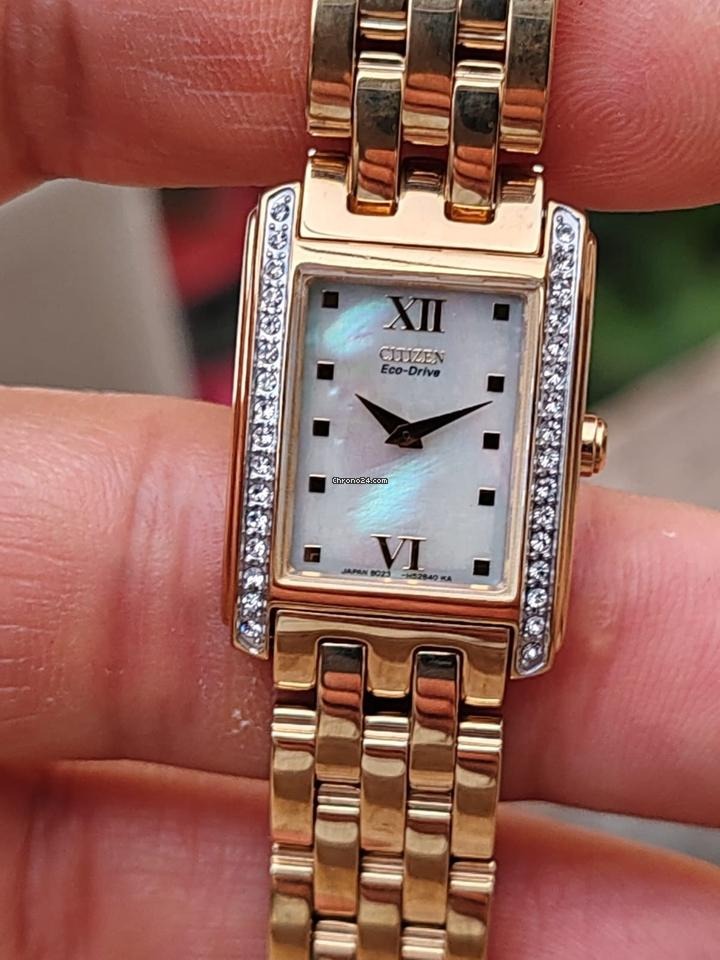 Citizen Gold-Tone Diamond Watch