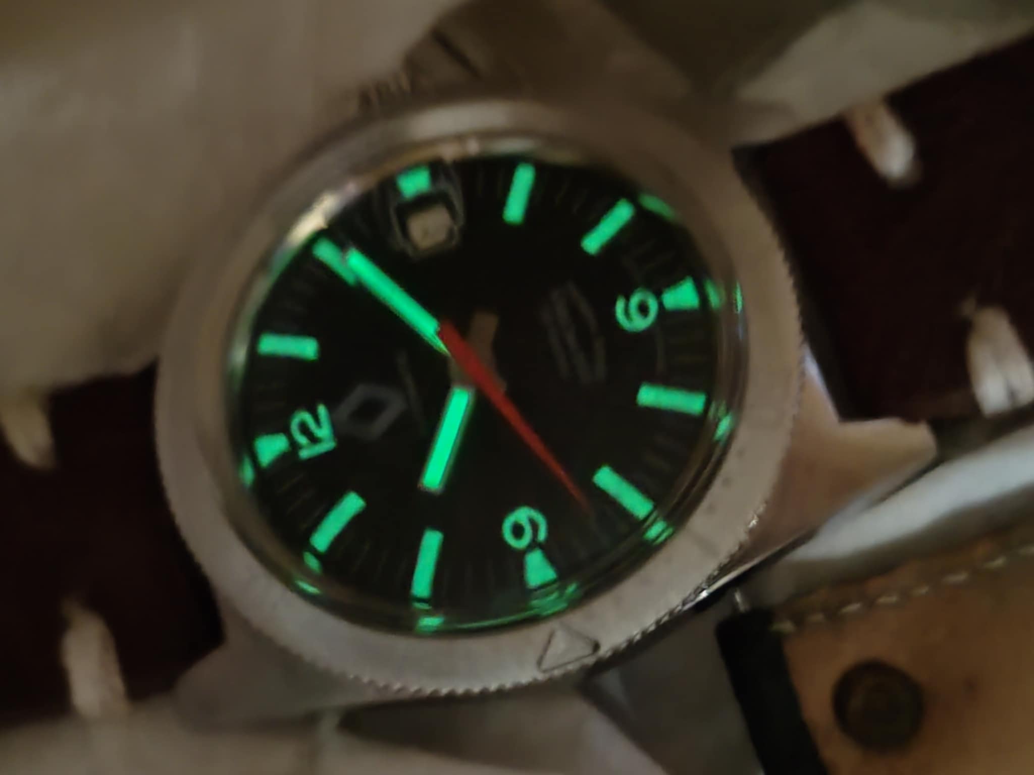 SOUS MARINE RENAULT LOGO AUTOMATIC STEEL VINTAGE RARE WATCH