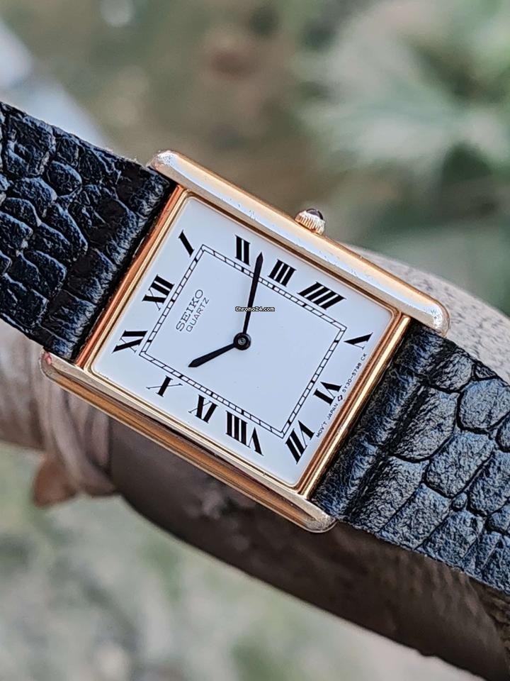 Seiko Tank Roman numerals 