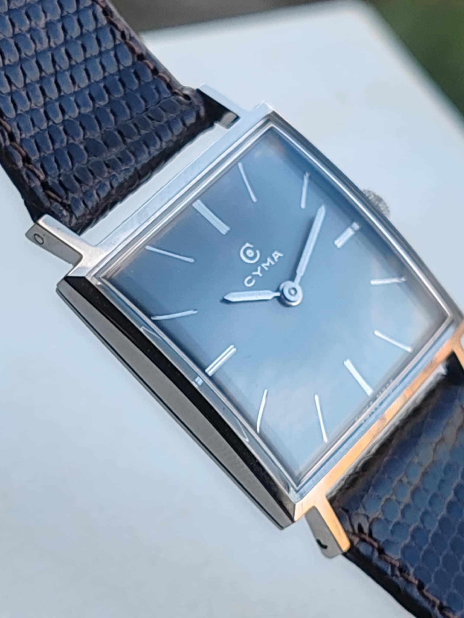 Cyma Manual winding 1970s - Vintage . Rare