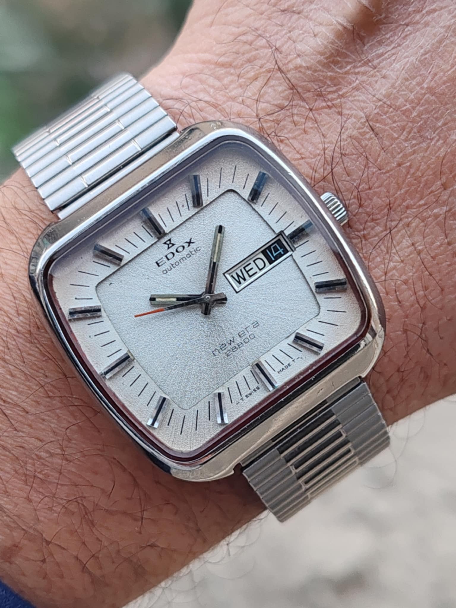 Edox New Era 28800 Automatic Vintage - Rare.