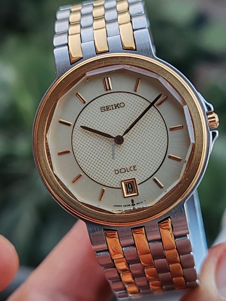 Seiko Dolce Two-Tone Watch