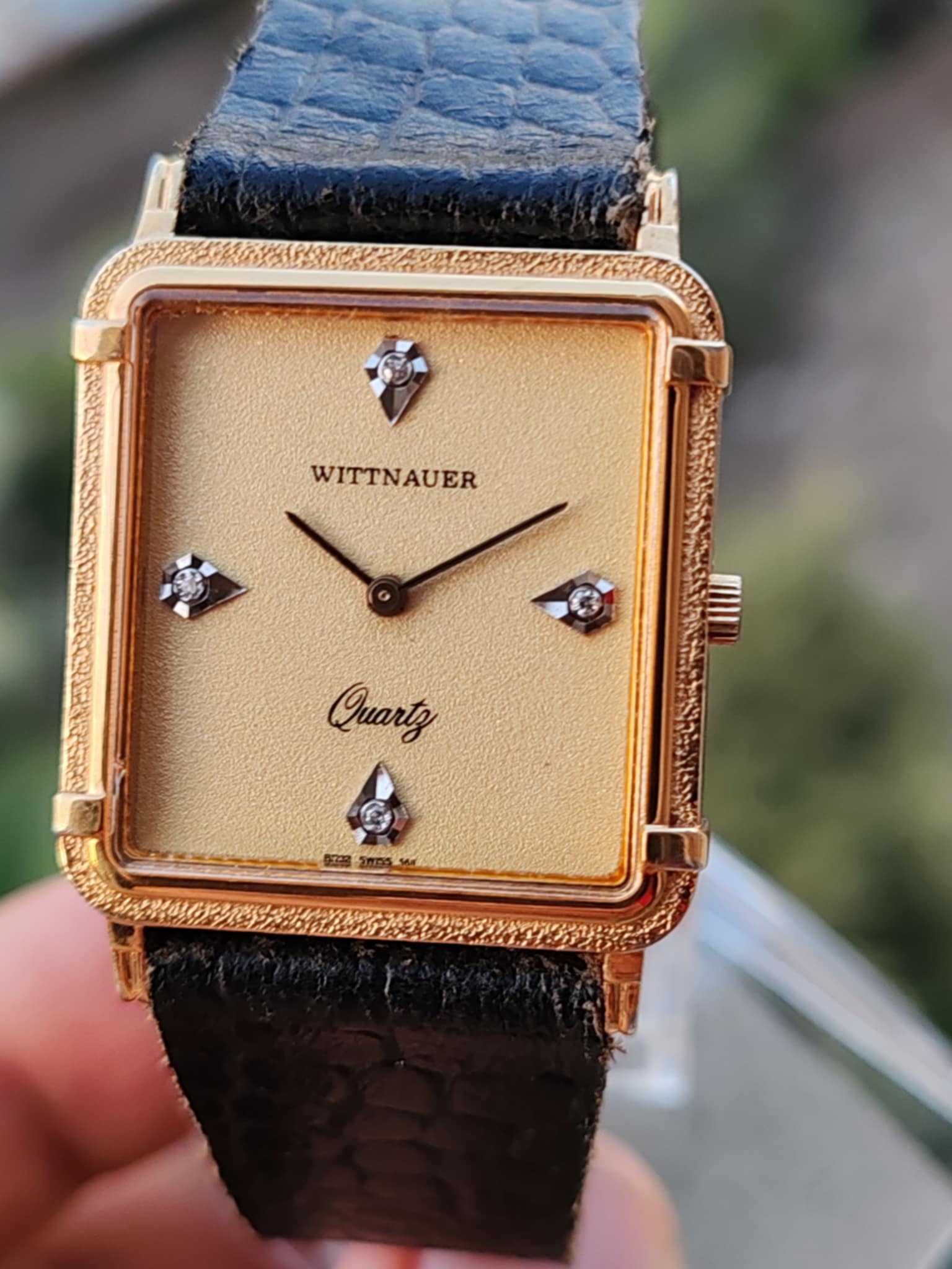 Wittnauer longines Diamond Tank Vintage - Rare Watch