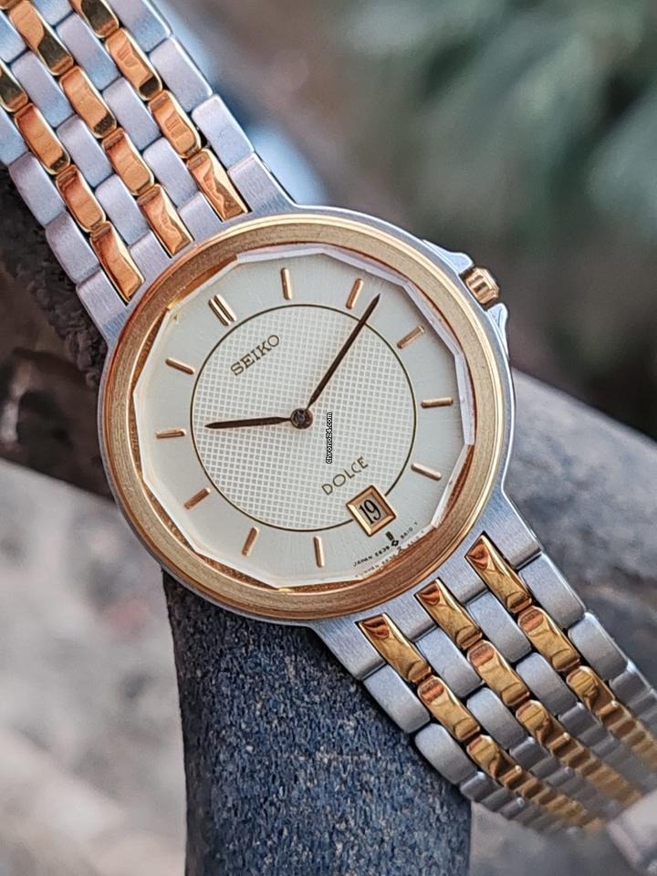 Seiko Dolce Two-Tone Watch