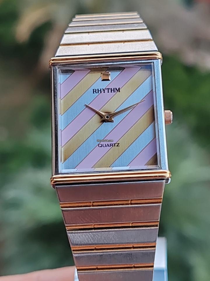 Rhythm Striped Quartz Watch