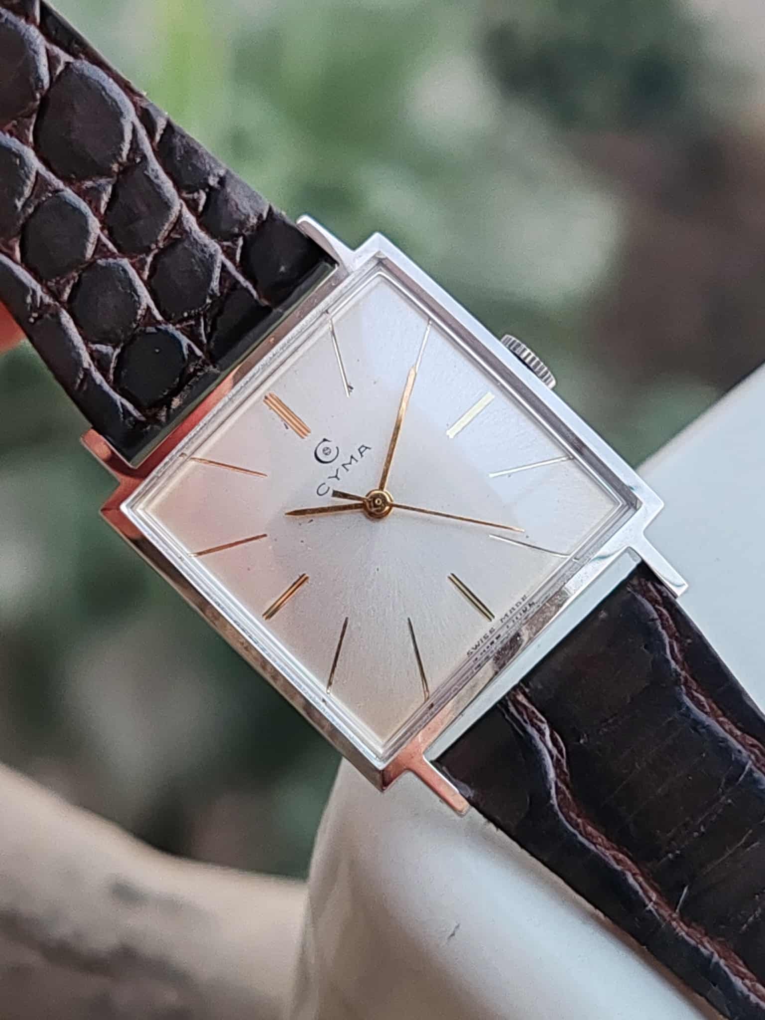 Cyma Manual winding 1970s - Vintage . Rare