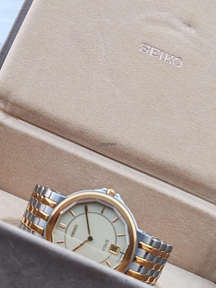 Seiko Dolce Two-Tone Watch