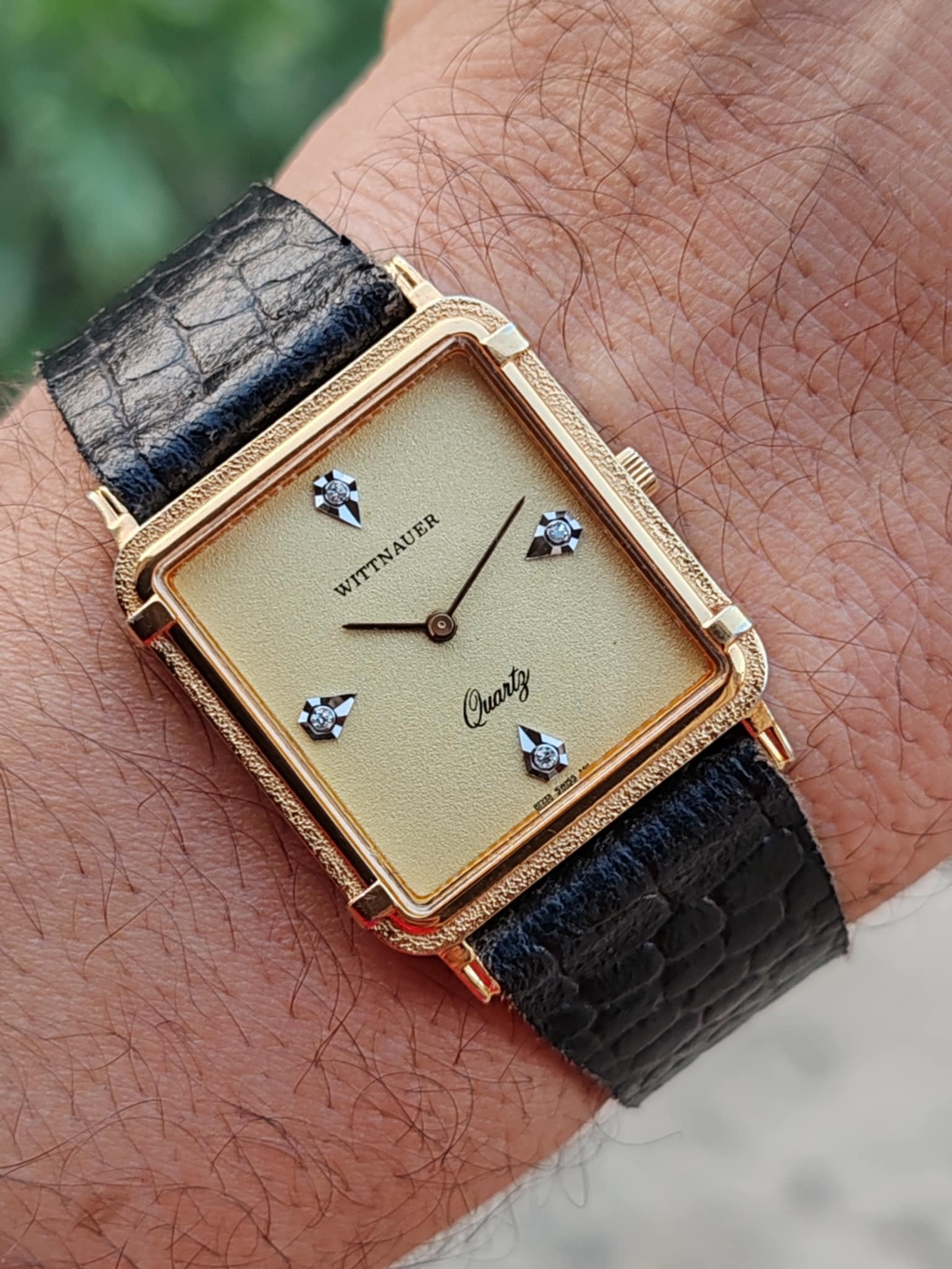 Wittnauer longines Diamond Tank Vintage - Rare Watch