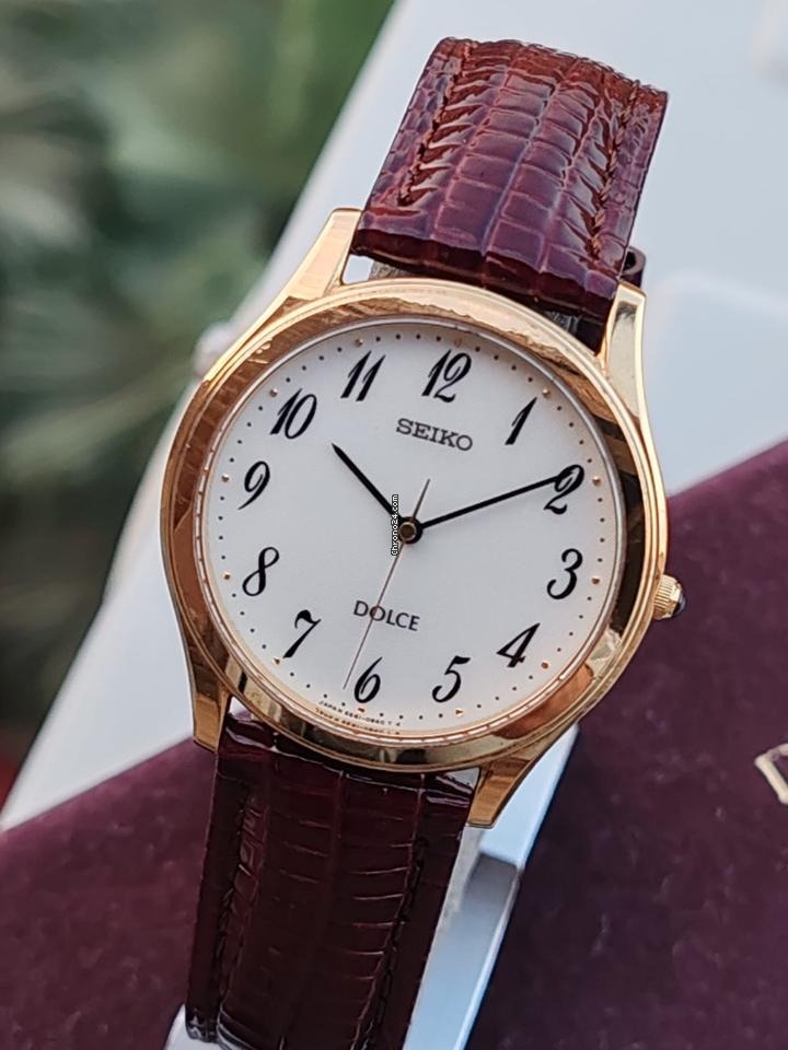 Seiko Dolce Gold Watch