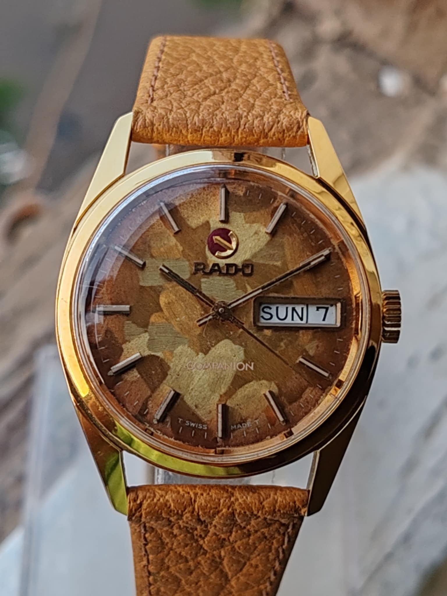 Rado Companion Gold Vintage Watch