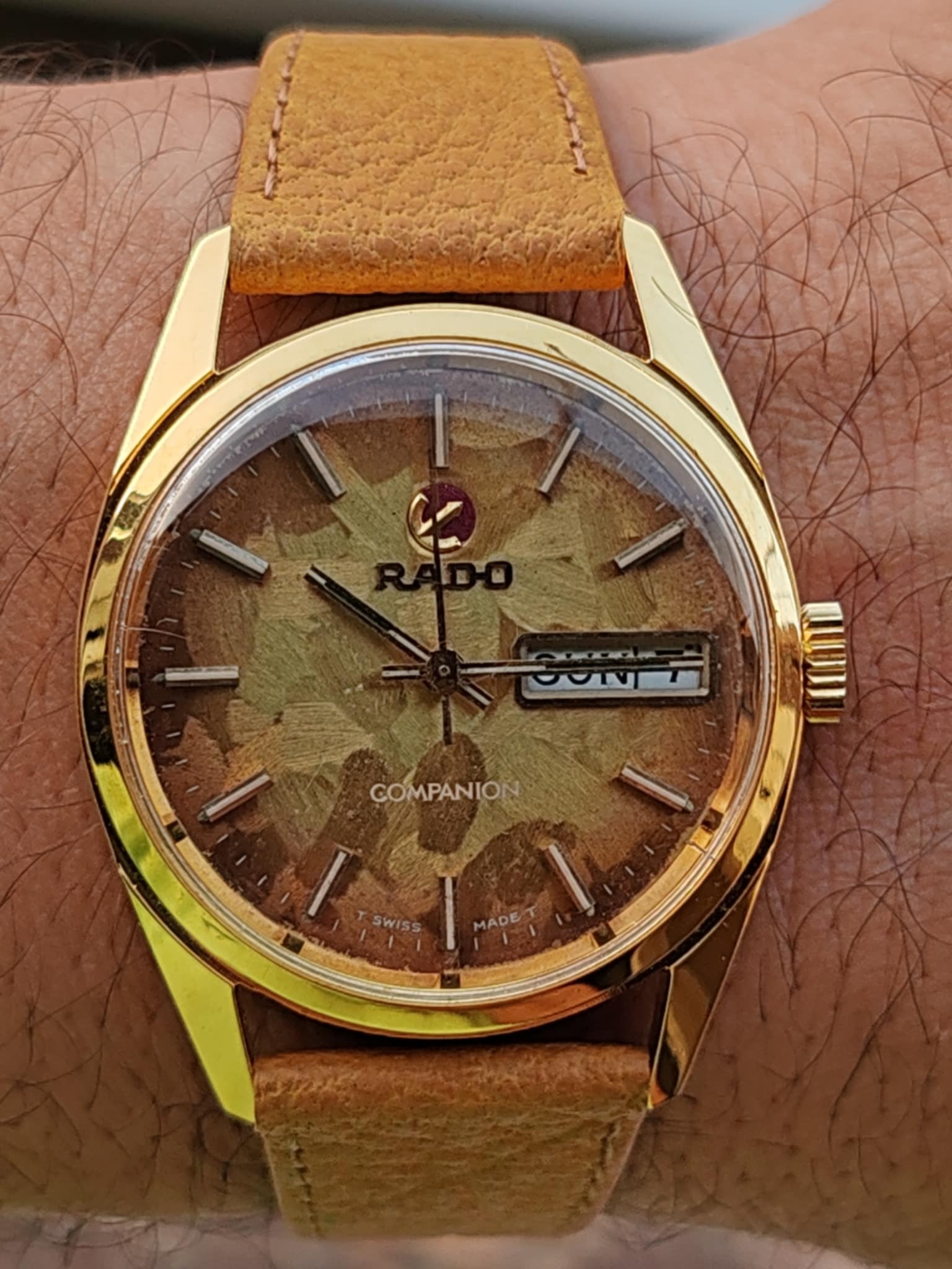 Rado Companion Gold Vintage Watch