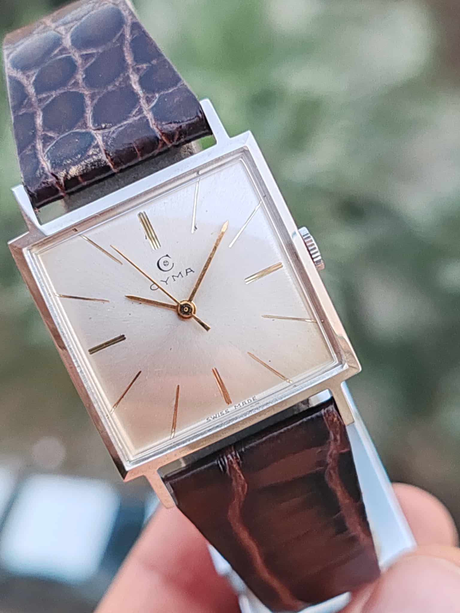 Cyma Manual winding 1970s - Vintage . Rare