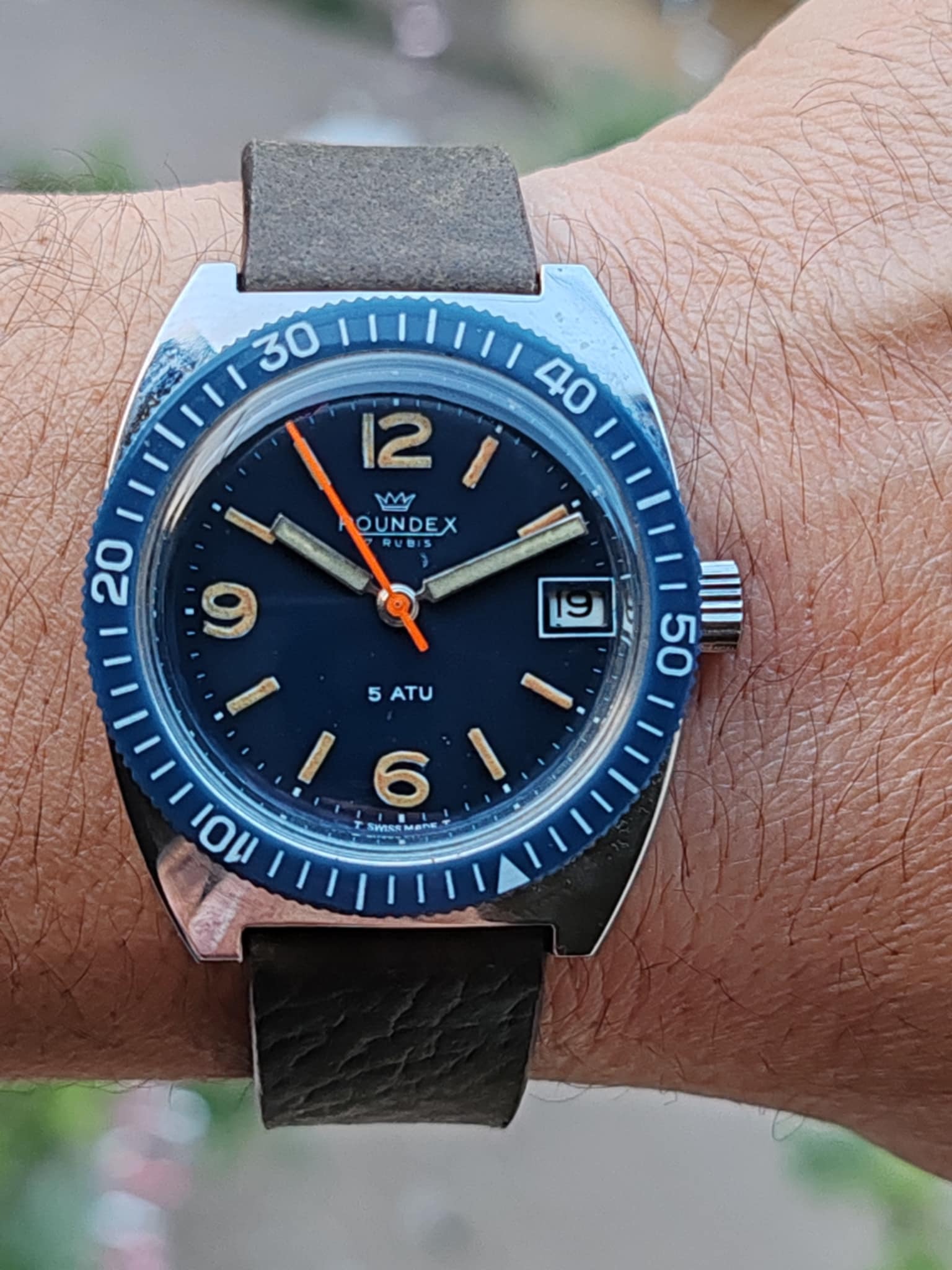 Roundex Manual winding 1980s - Rare