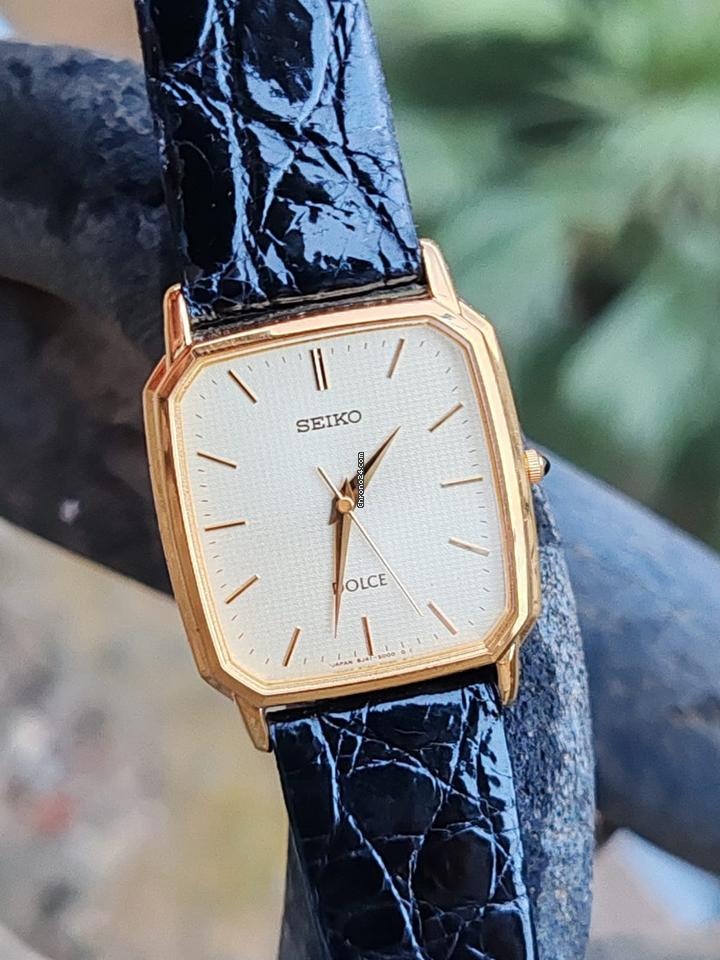 Seiko Dolce Gold-Tone Watch