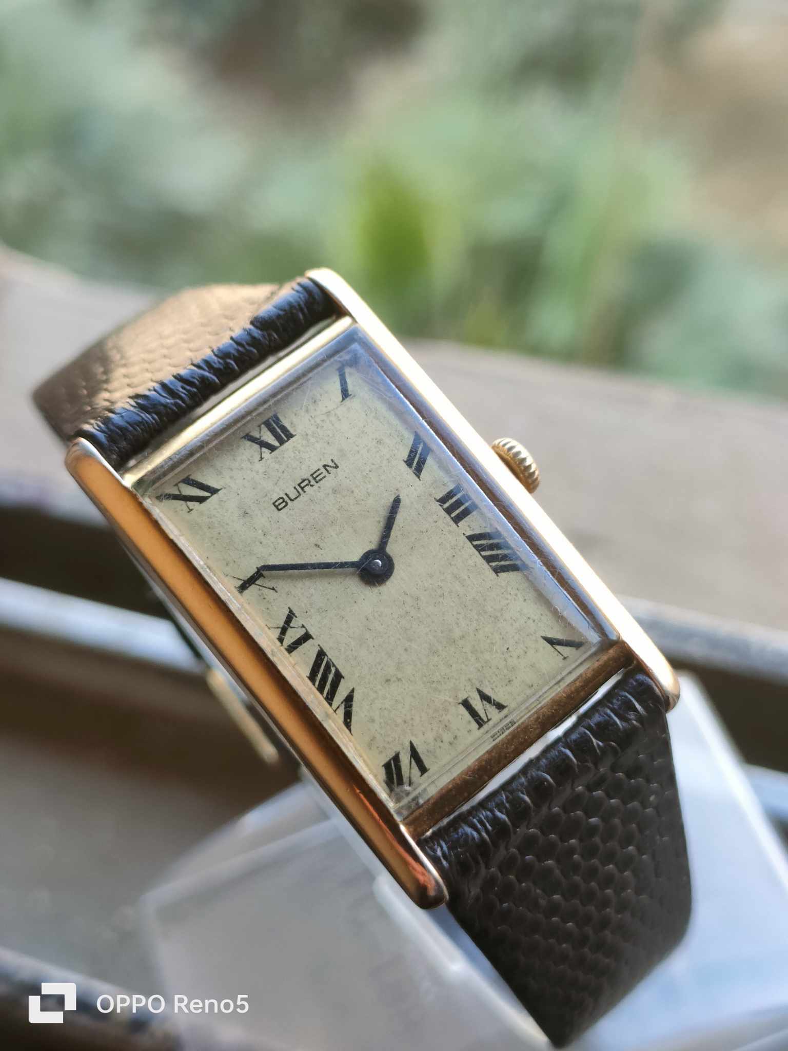 Buren Vintage Rectangular Watch