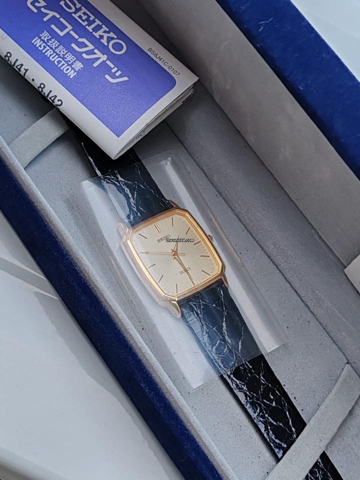 Seiko Dolce Gold-Tone Watch