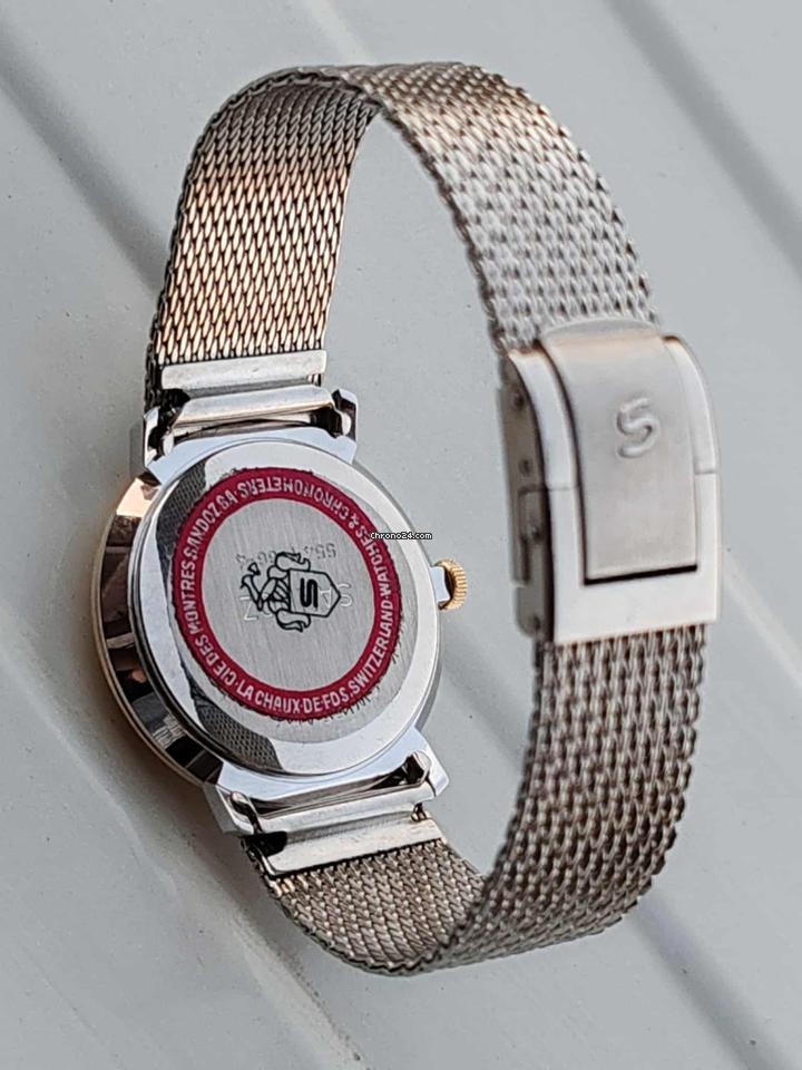 Sandoz Classic Mesh Watch " Rare Dial "