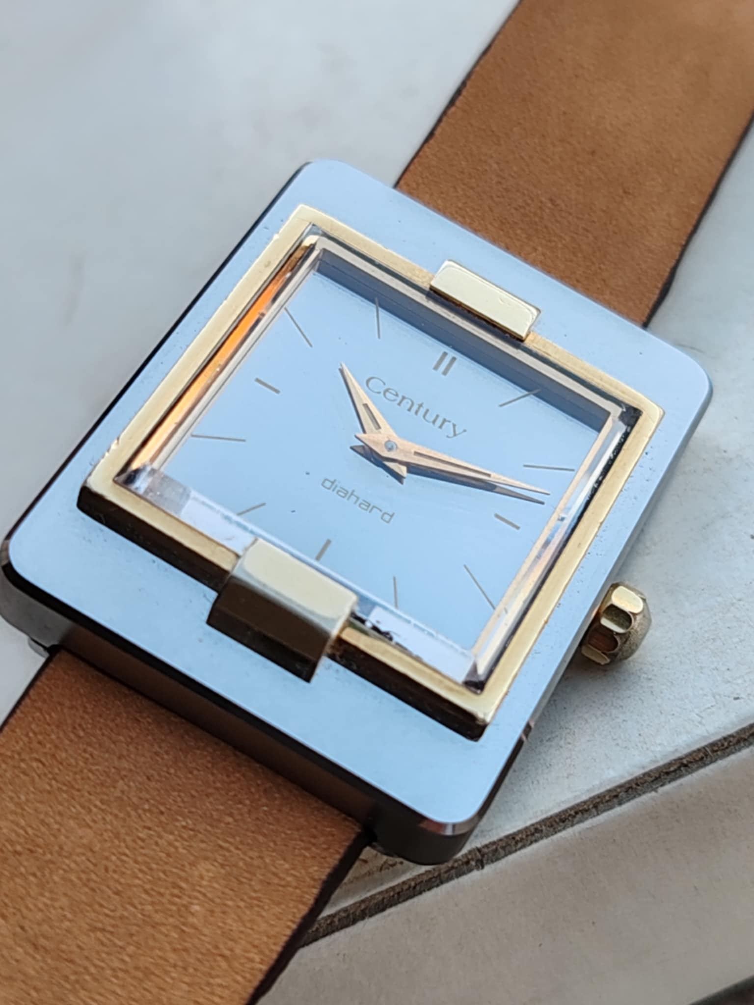 Century Diahard Automatic Swiss Vintage Watch