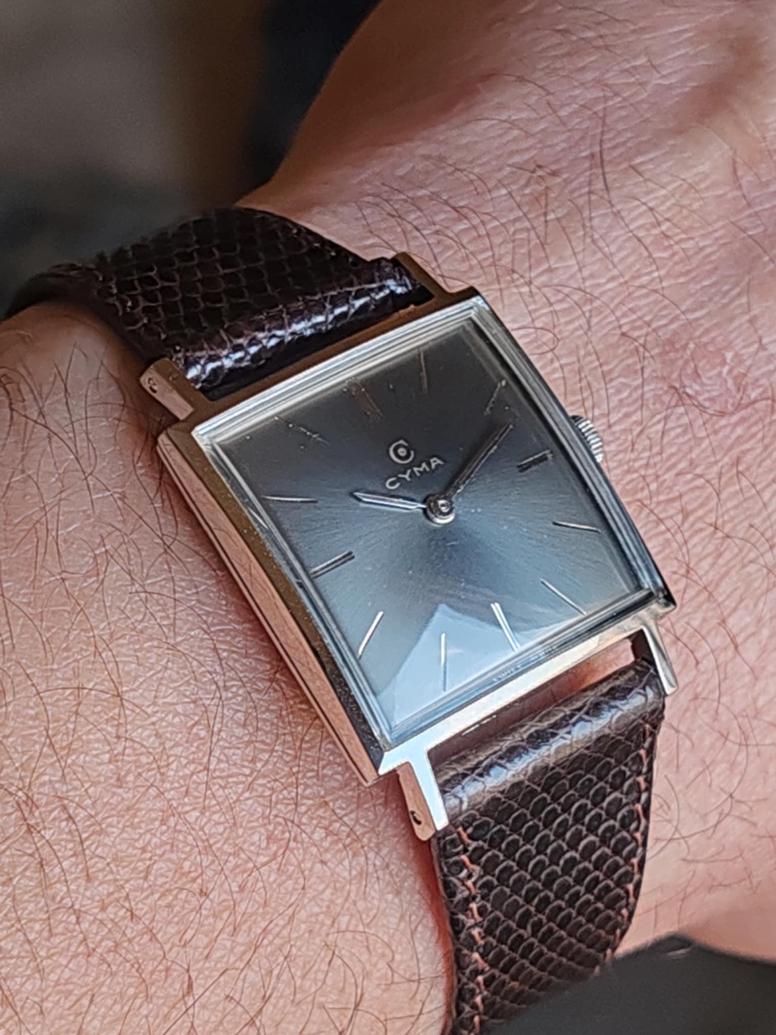 Cyma Manual winding 1970s - Vintage . Rare