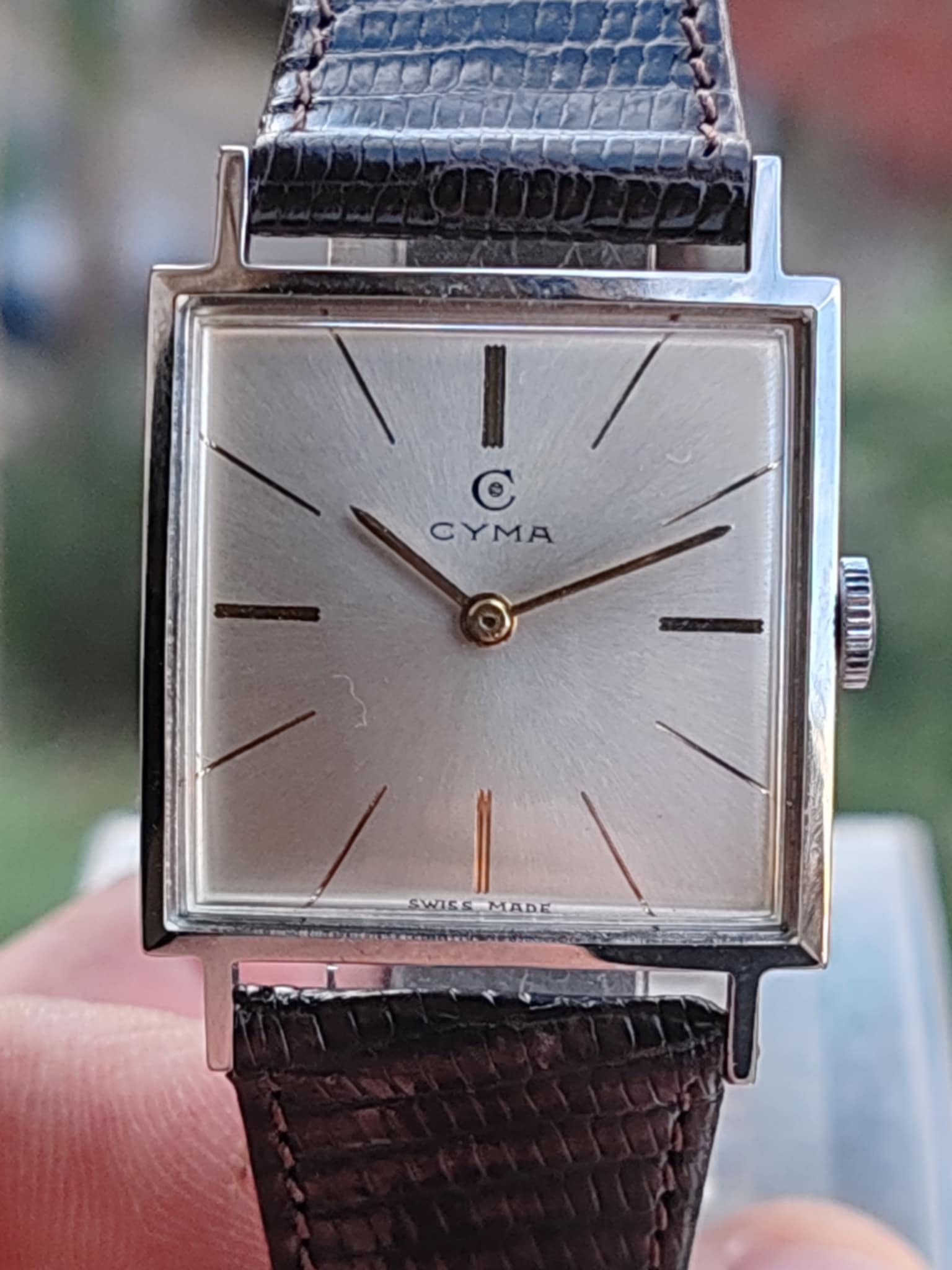 Cyma Manual winding 1970s - Vintage . Rare