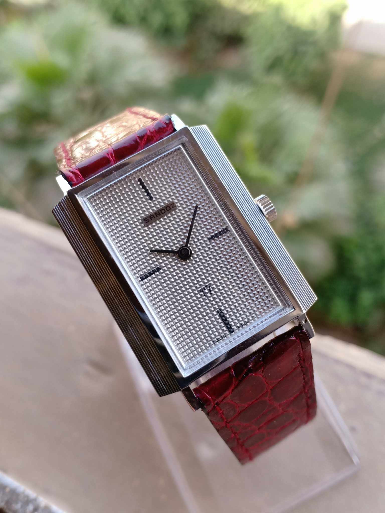 Sandoz Tank Manual Winding Vintage - Rare