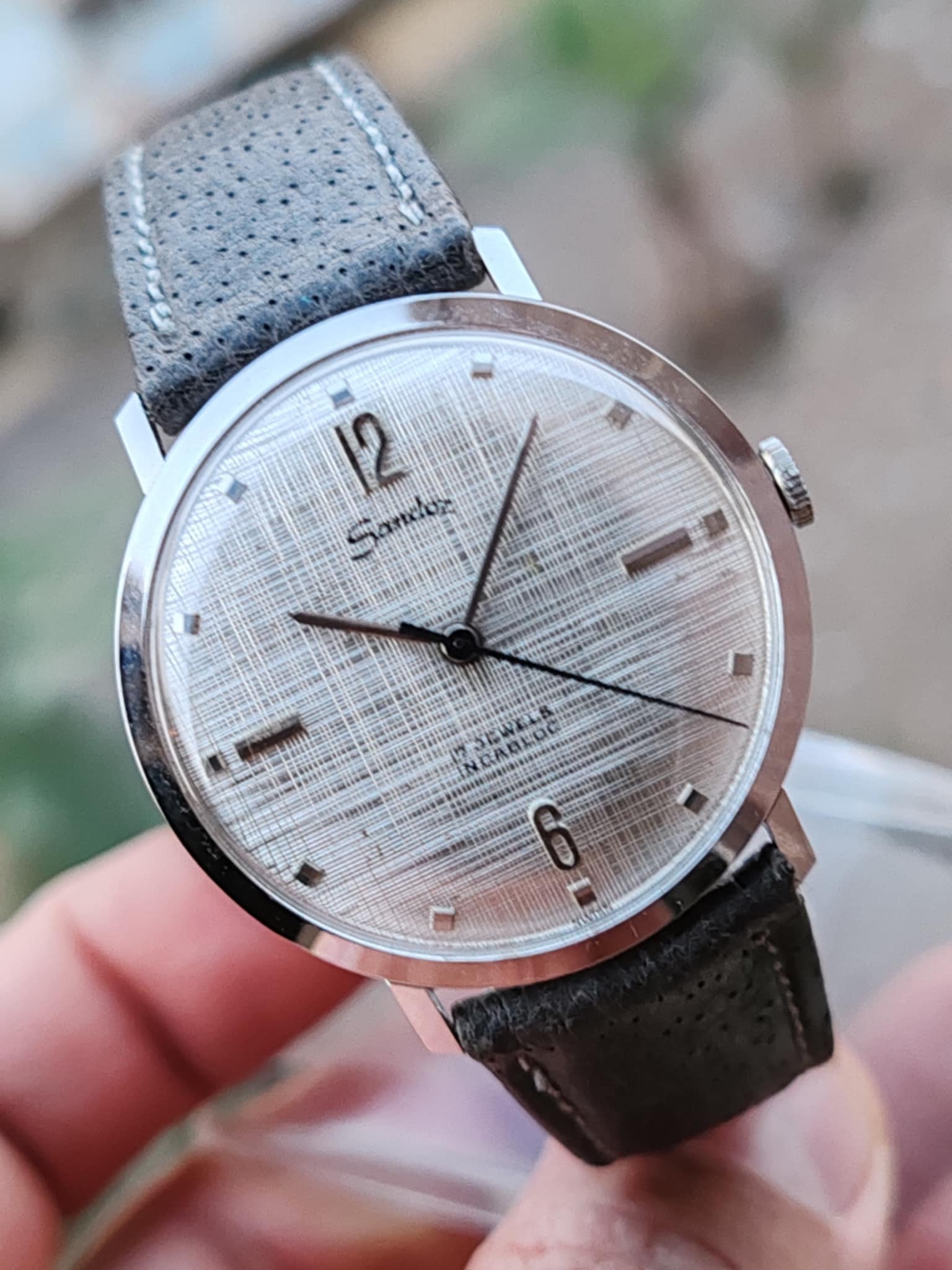 Sandoz Manual winding Rare Dial