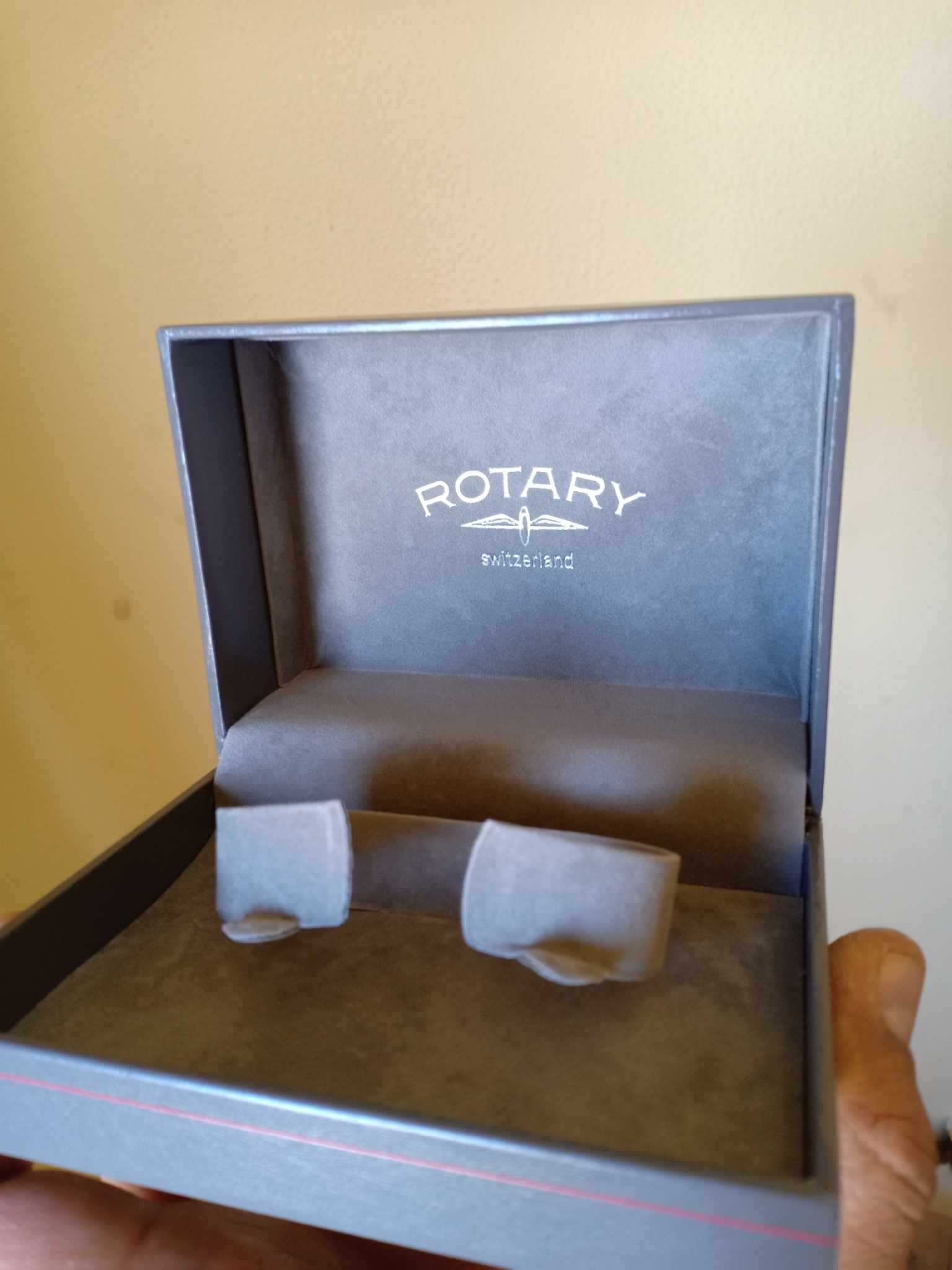 Rotary Blue Dial Stainless Steel Watch