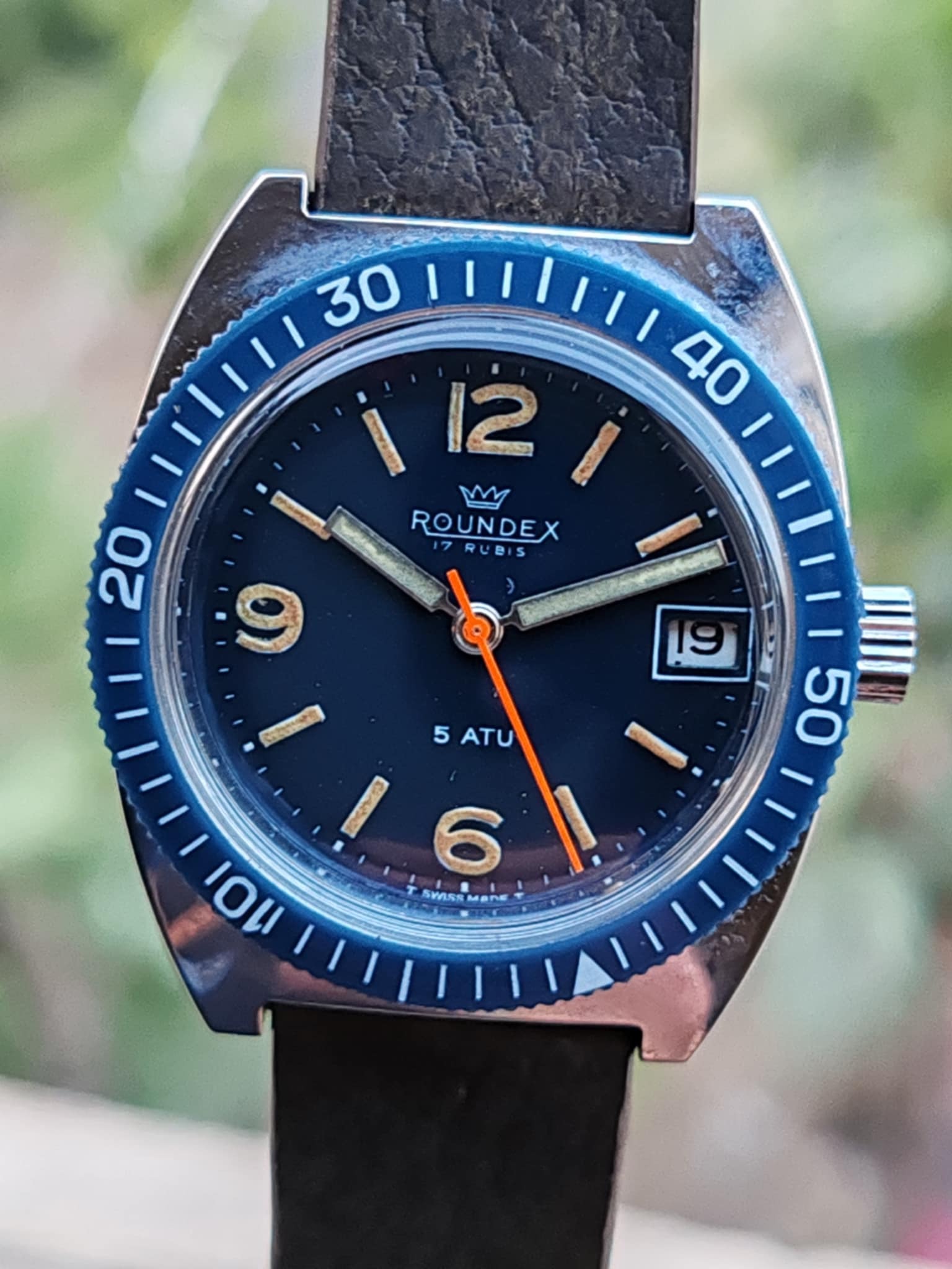 Roundex Manual winding 1980s - Rare