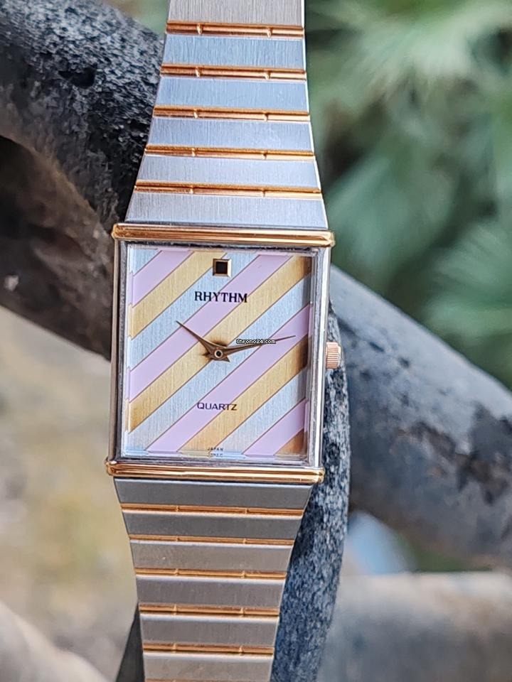 Rhythm Striped Quartz Watch