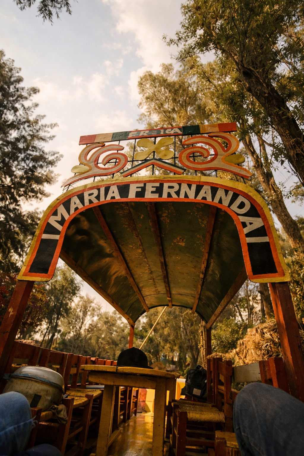 Recorrido en trajinera tradicional