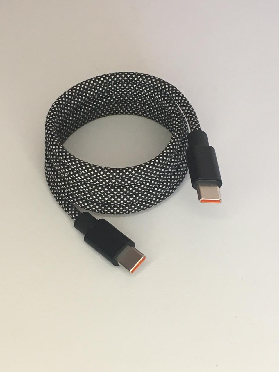 Magnetic Type C to Type C Charging Cable