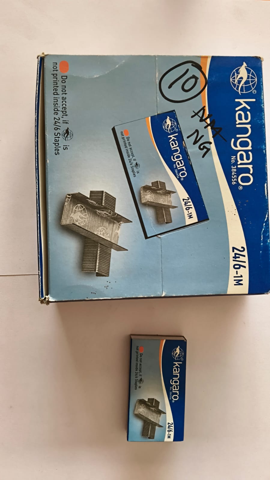 Single Kangaro 246/6M Stapler Pins