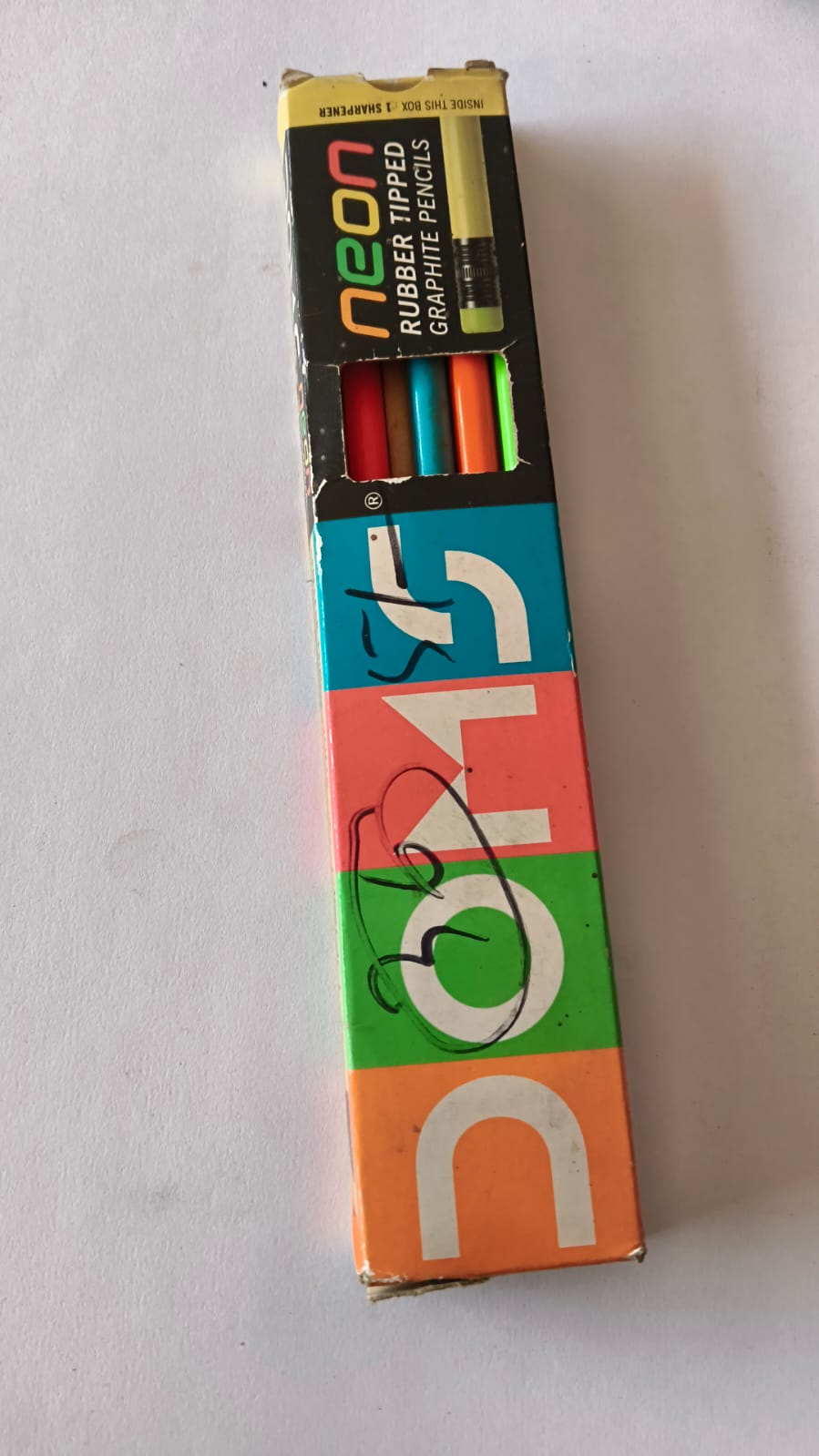 Neon Graphite Pencils