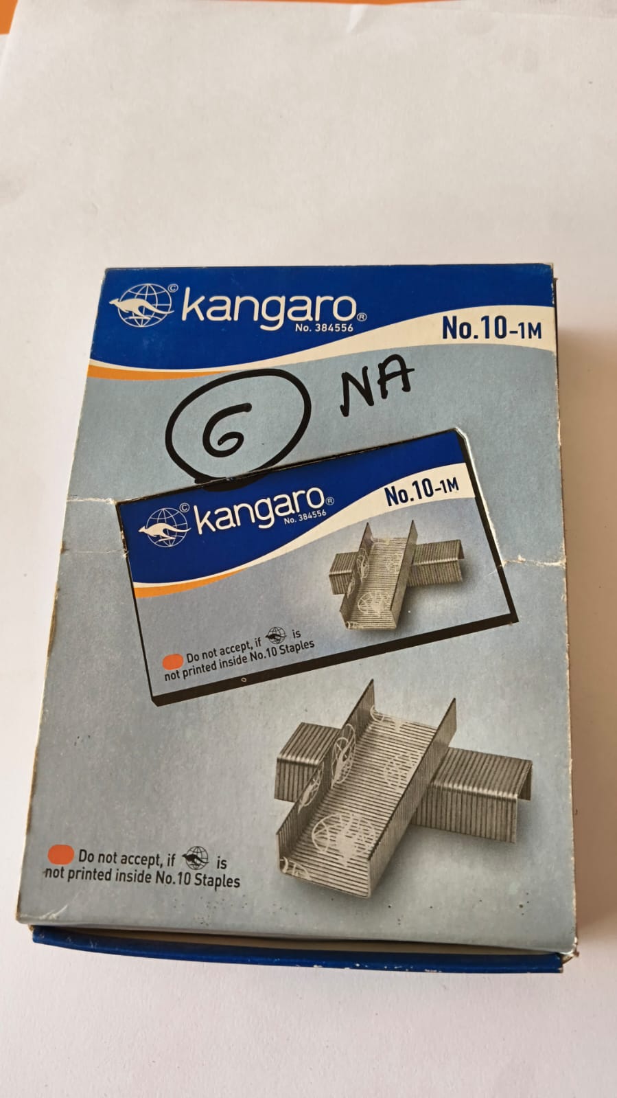 Single Kangaro No.10-1M Staples