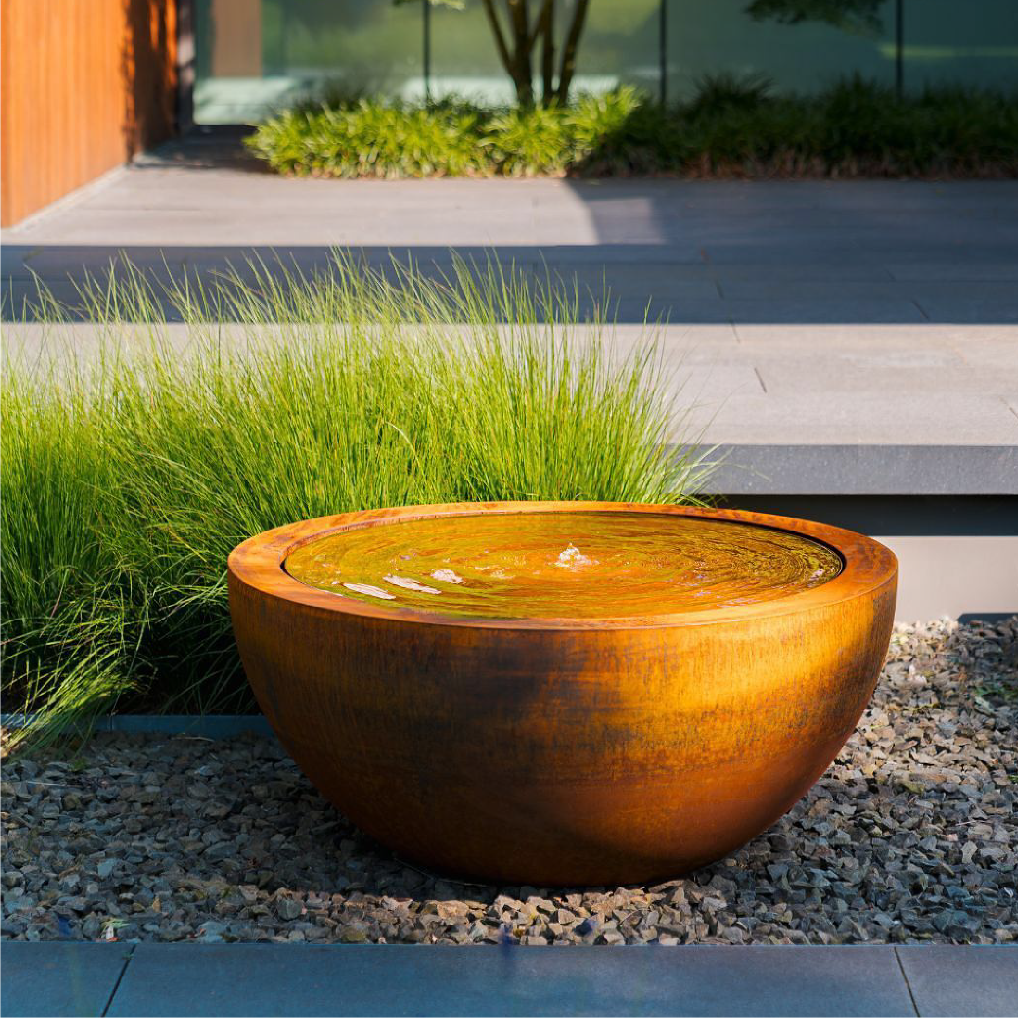 CORTEN PLIENO VANDENS DEKORAI