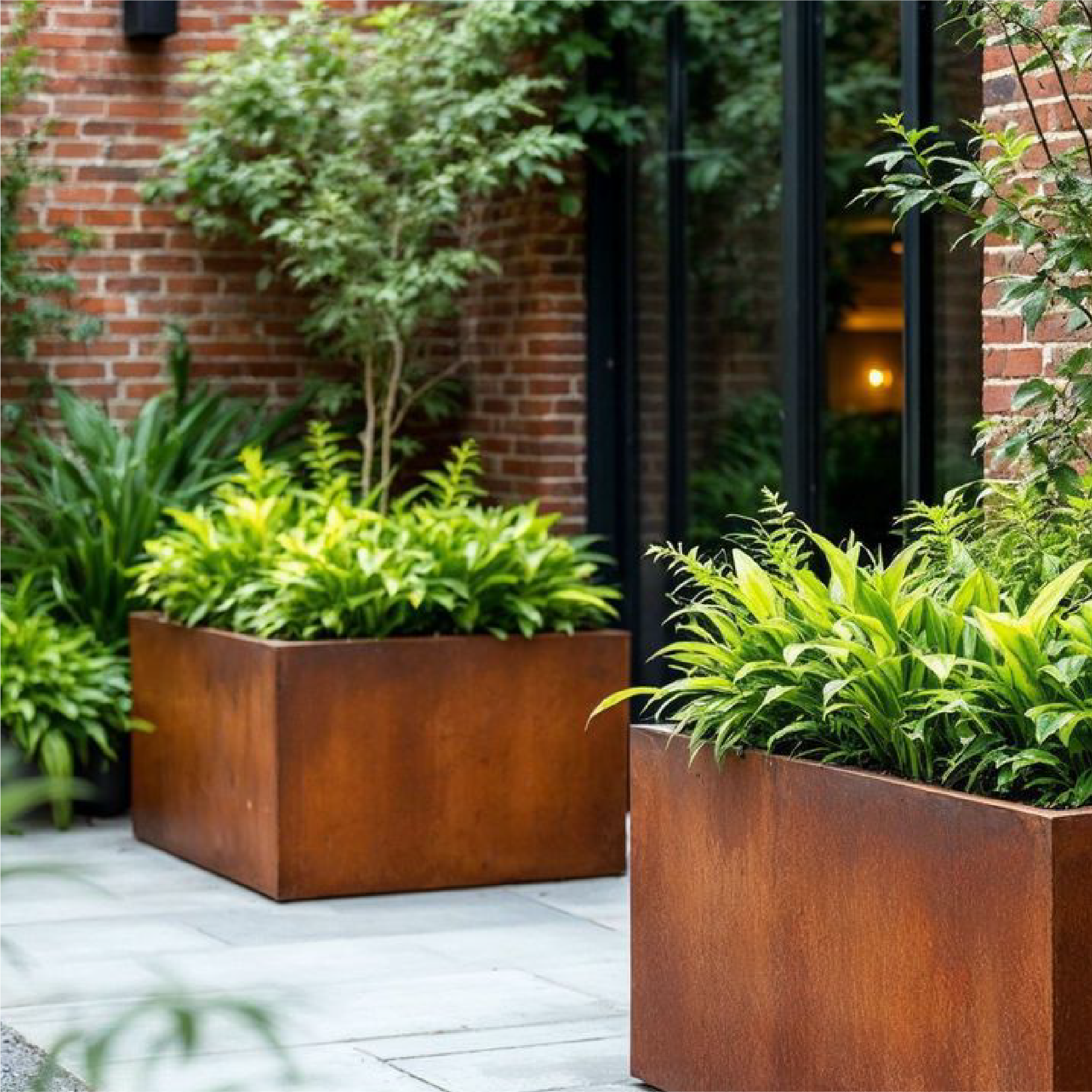 CORTEN PLIENO VAZONAI