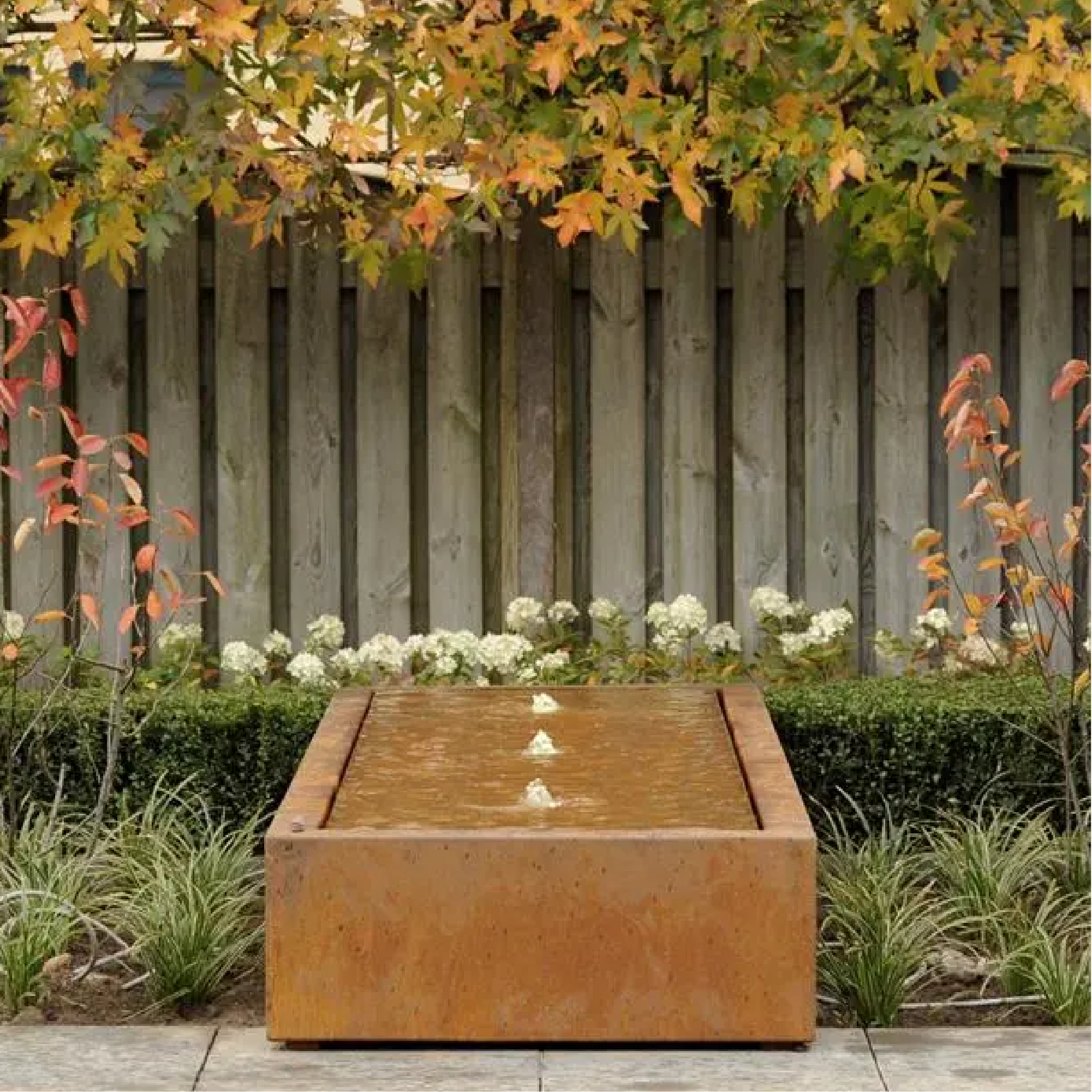 CORTEN PLIENO VANDENS DEKORAI