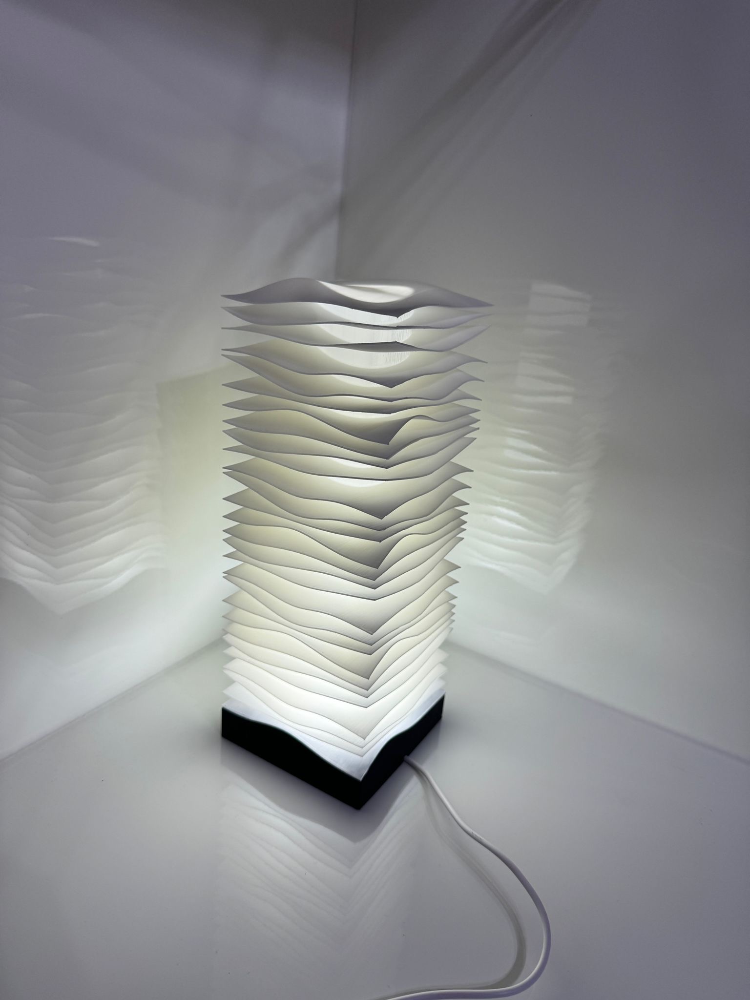 Modern Sculptural Table Lamp