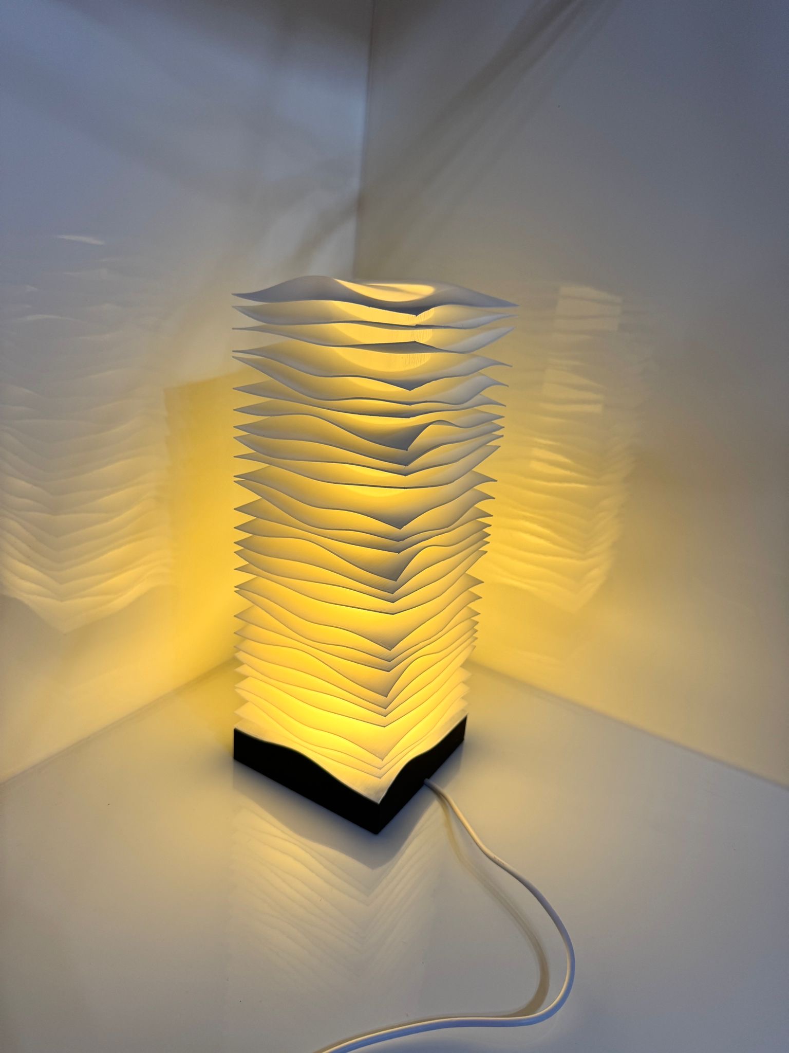 Modern Sculptural Table Lamp