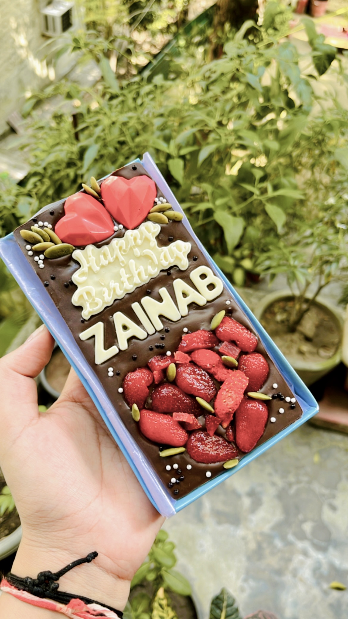 Custom Chocolate Bar